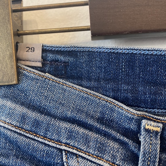 Citizens of Humanity Size 29 Blue Rocket Crop High Rise Skinny Jeans Slim Denim - Picture 4 of 8